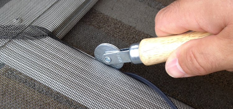 metal screen door repair in Golden Gate