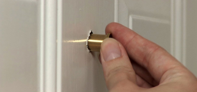 peephole door repair in Golden Gate